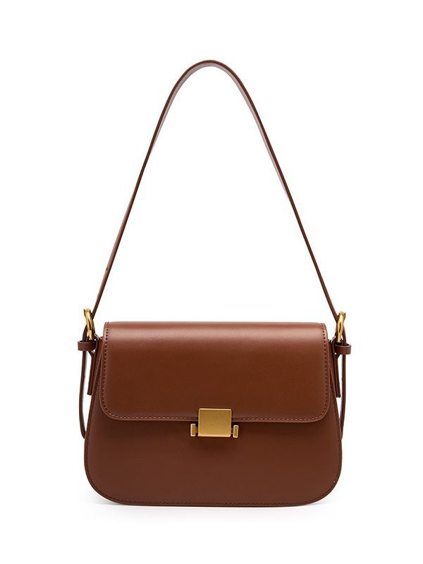 Slouchy Hobo Shoulder — Brown view 5