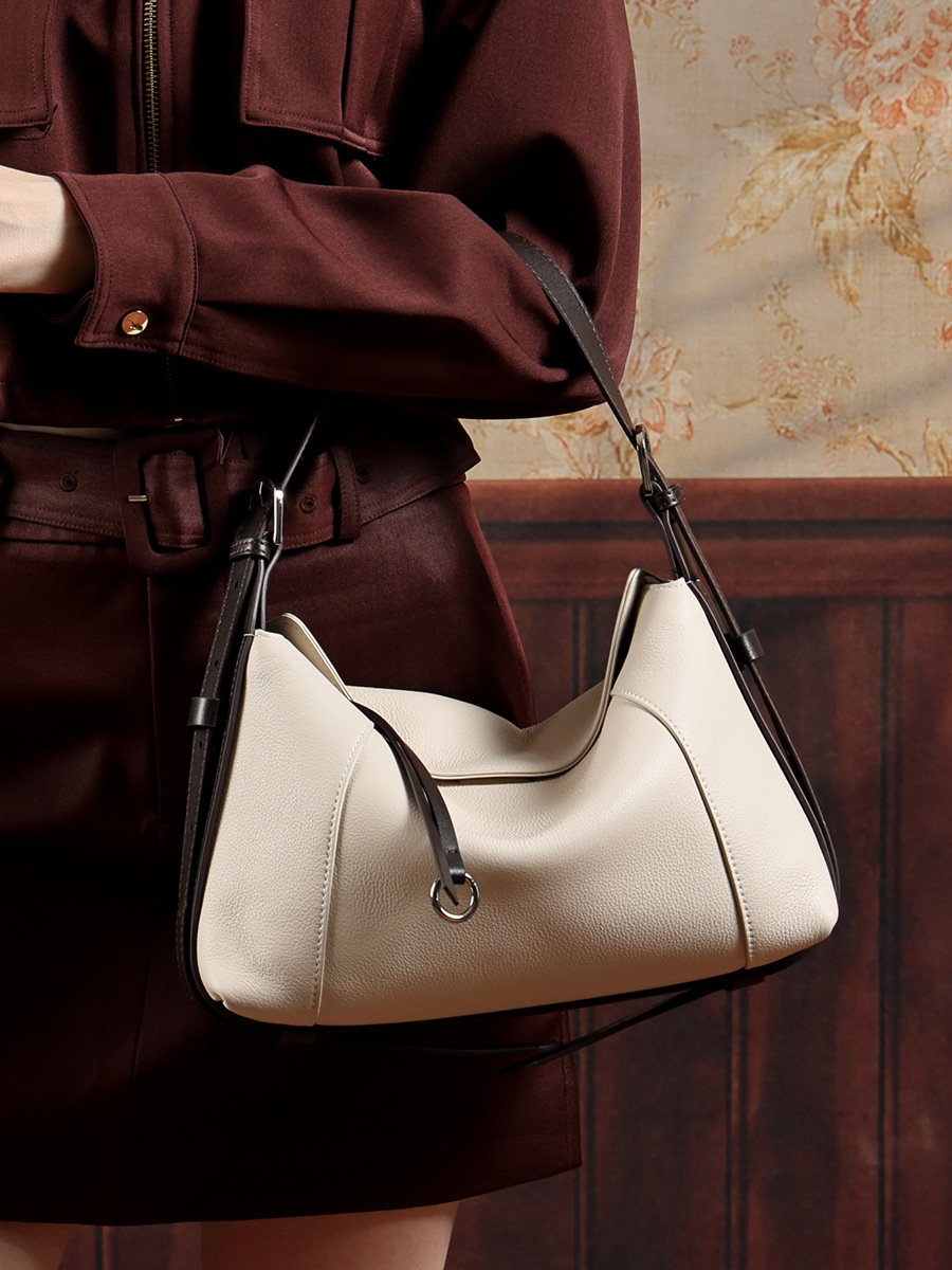 Korean-Style Mini Top-Handle Shoulder — Designer Detail view 2