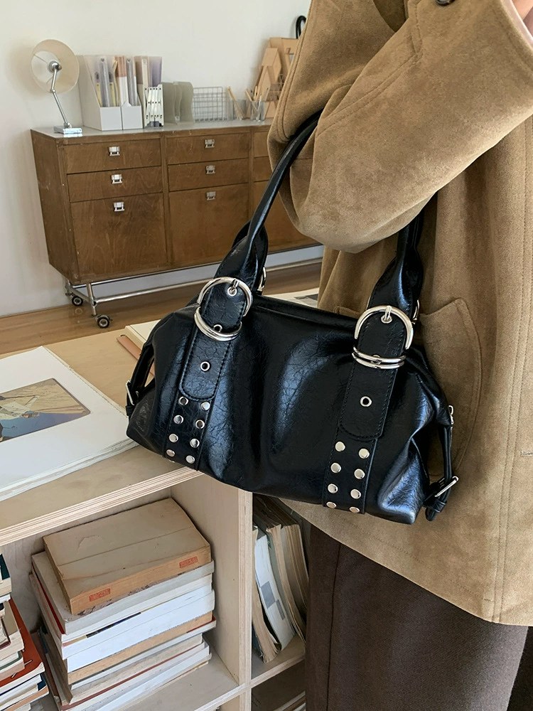 PU Leather Shoulder Bag view 4