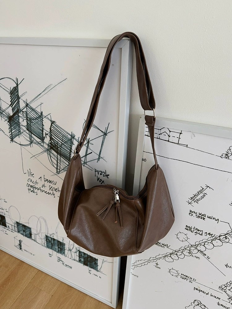 PU Leather Shoulder Bag view 3