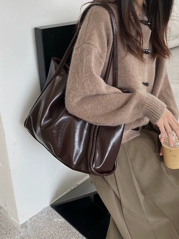 PU Leather Shoulder Bag view 5