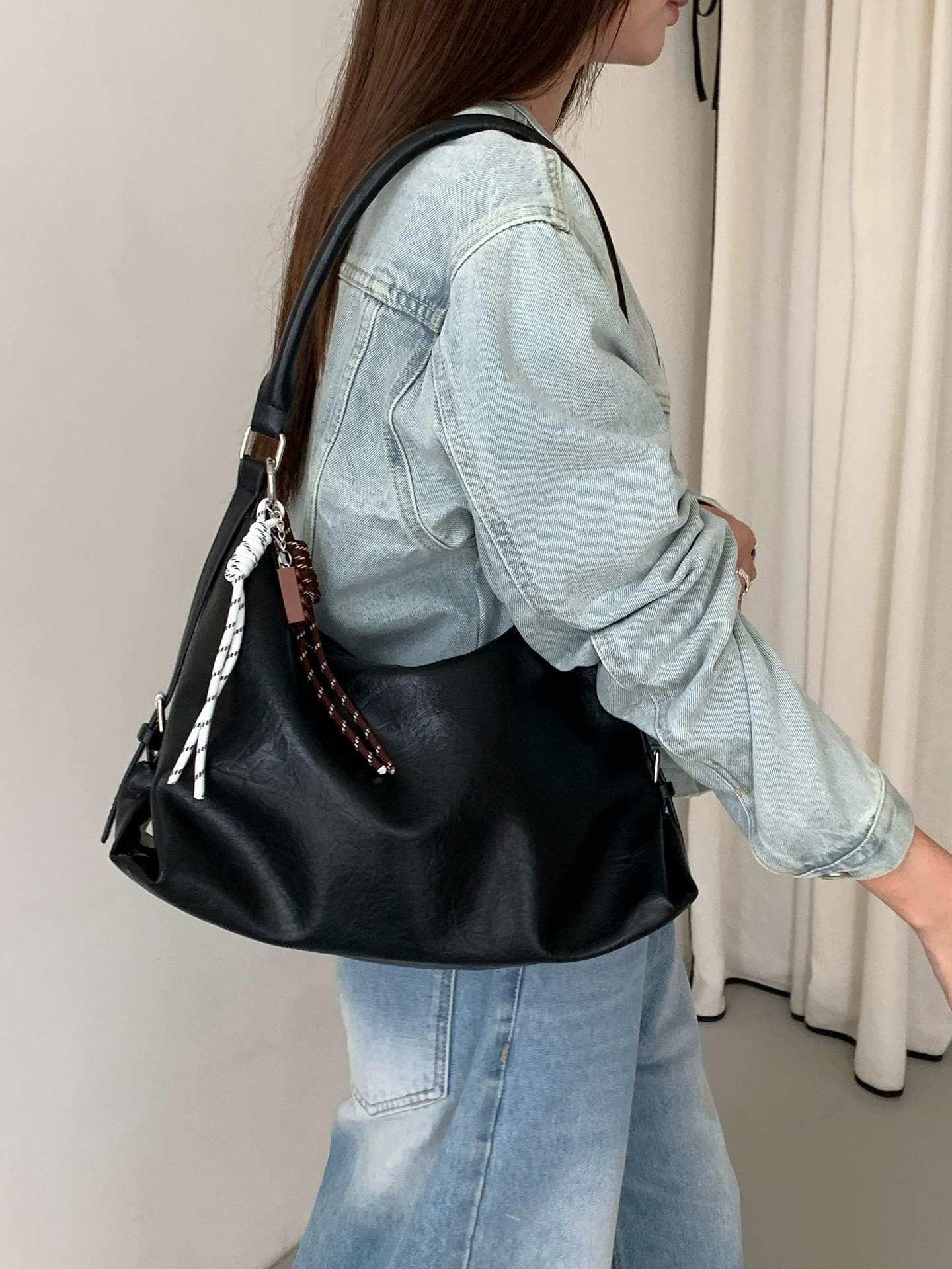 PU Leather Shoulder Bag view 2