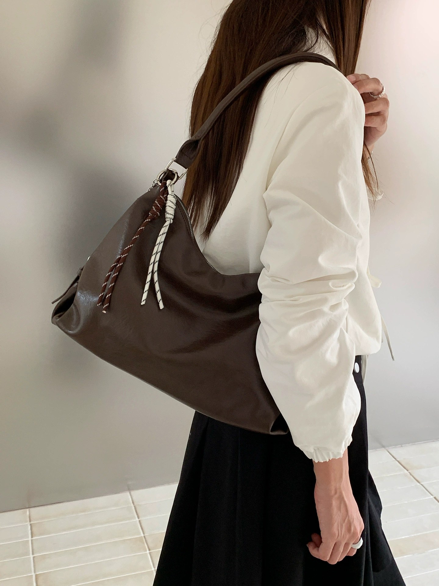 PU Leather Shoulder Bag view 4