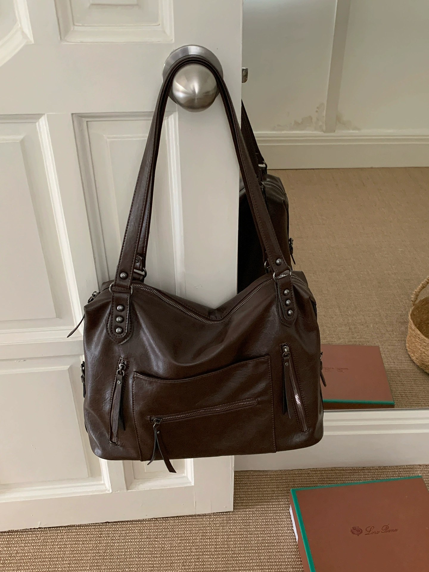 PU Leather Shoulder Bag view 3