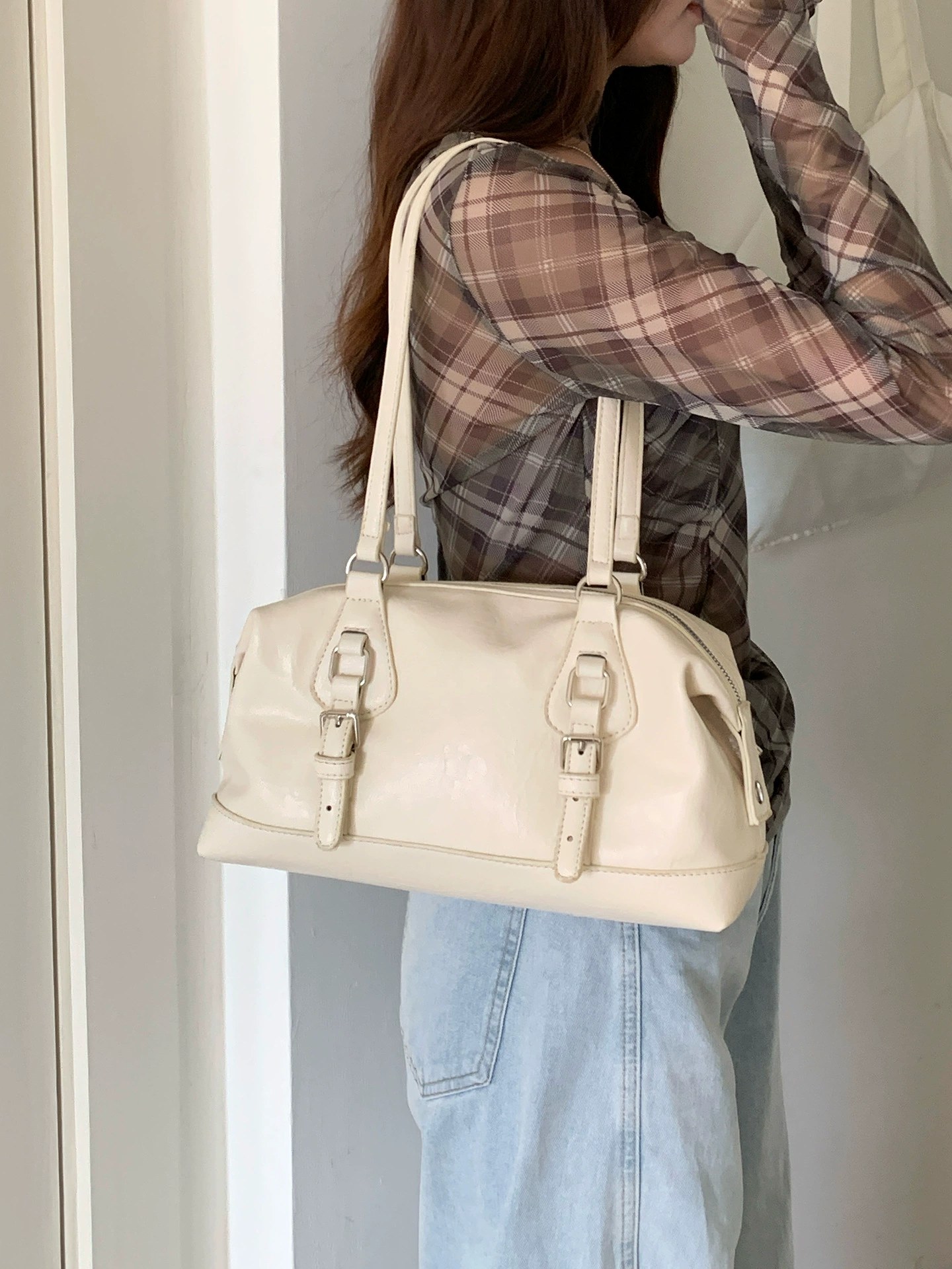 PU Leather Shoulder Bag view 2