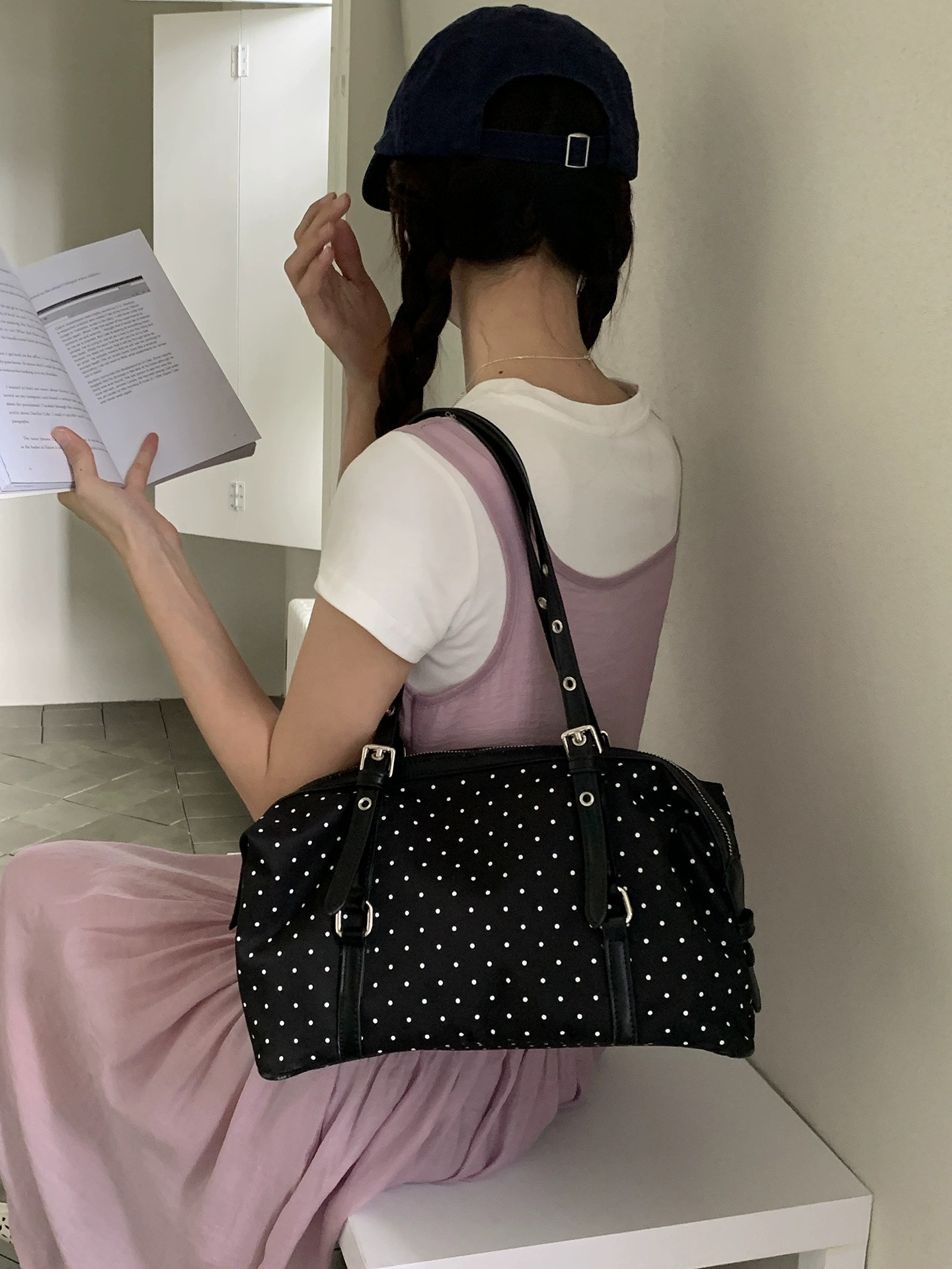 PU Leather Shoulder Bag view 3