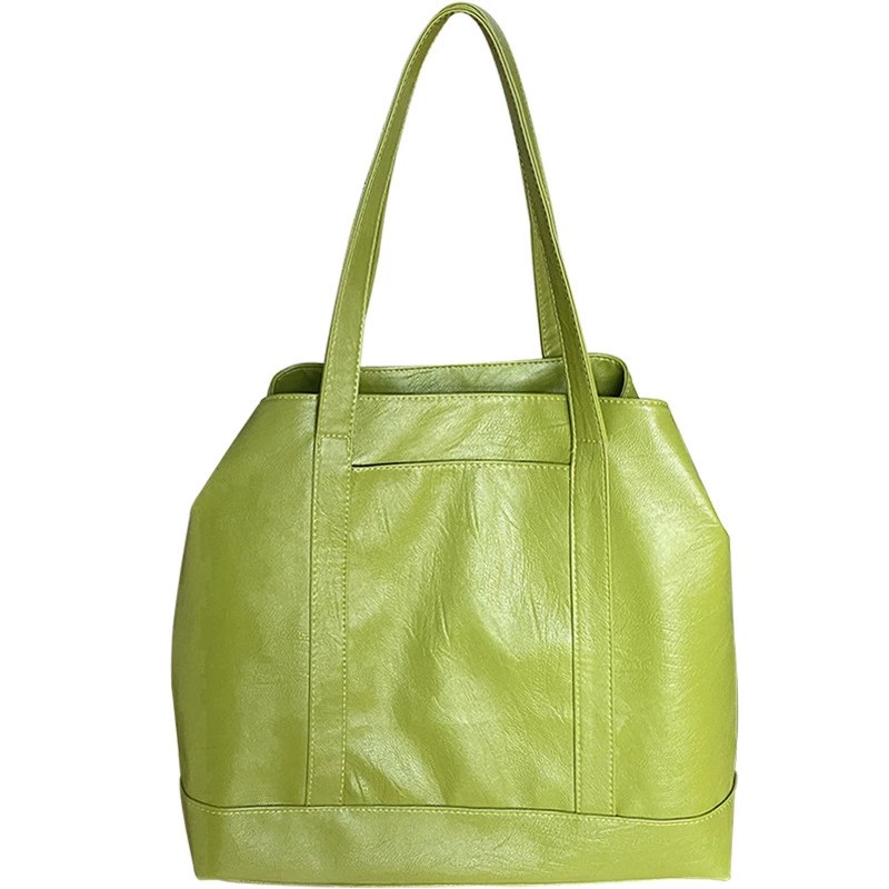 White PU Leather Shoulder Bag view 5