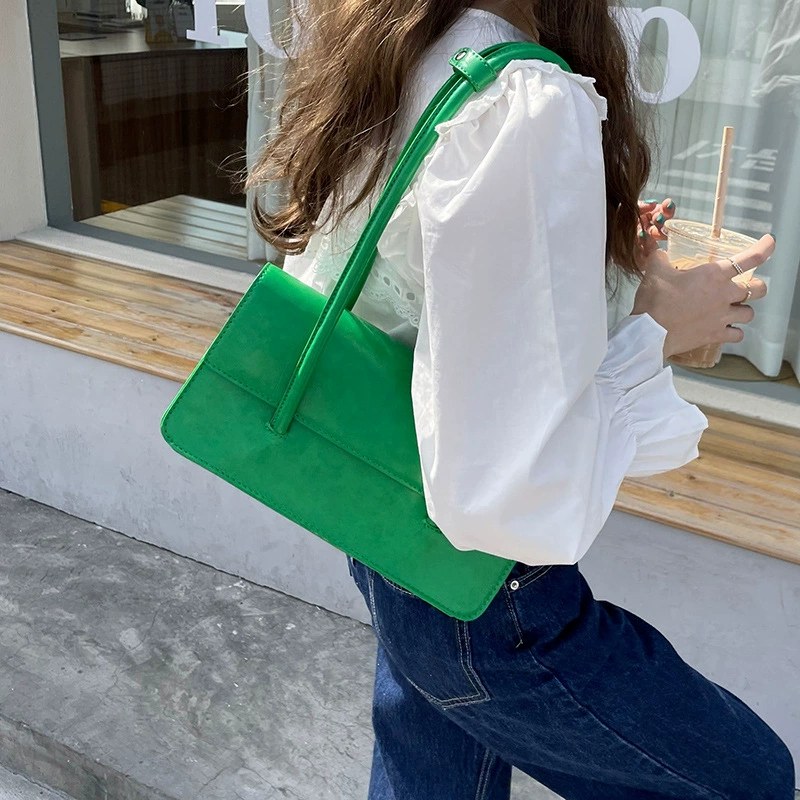 PU Leather Shoulder Bag view 3