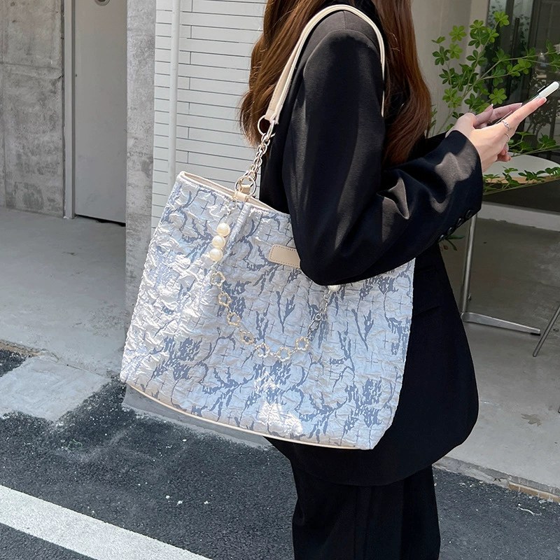 Cotton Canvas Shoulder Bag view 2