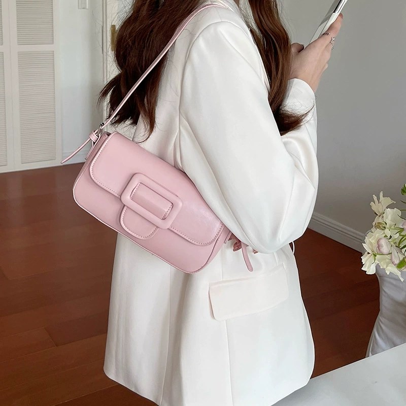 PU Leather Shoulder Bag view 4