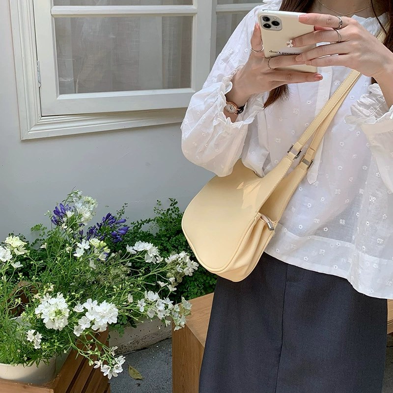 PU Leather Shoulder Bag view 3