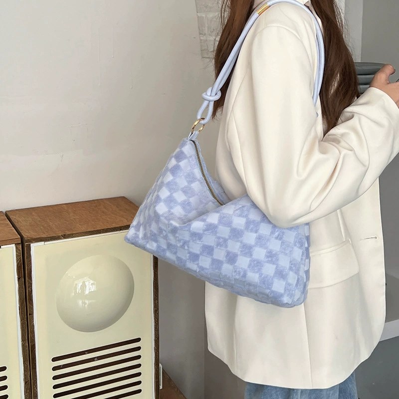Cotton Canvas Shoulder Bag view 2