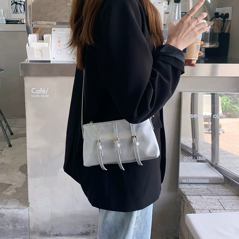PU Leather Shoulder Bag view 3