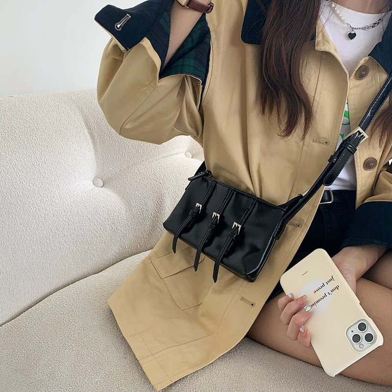 PU Leather Shoulder Bag view 4