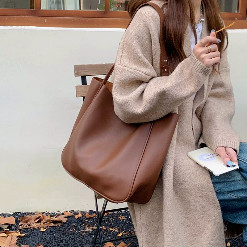 PU Leather Shoulder Bag view 2