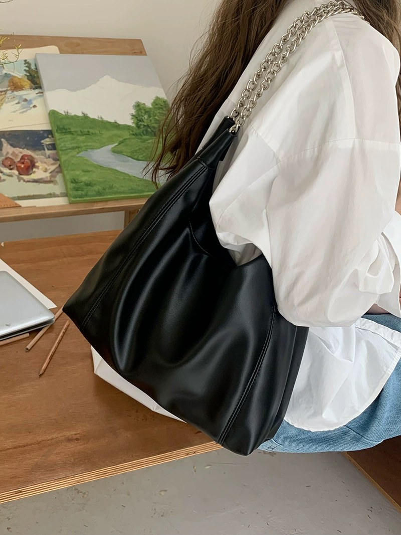 PU Leather Shoulder Bag view 4
