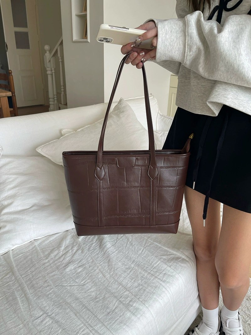 PU Leather Shoulder Bag view 3