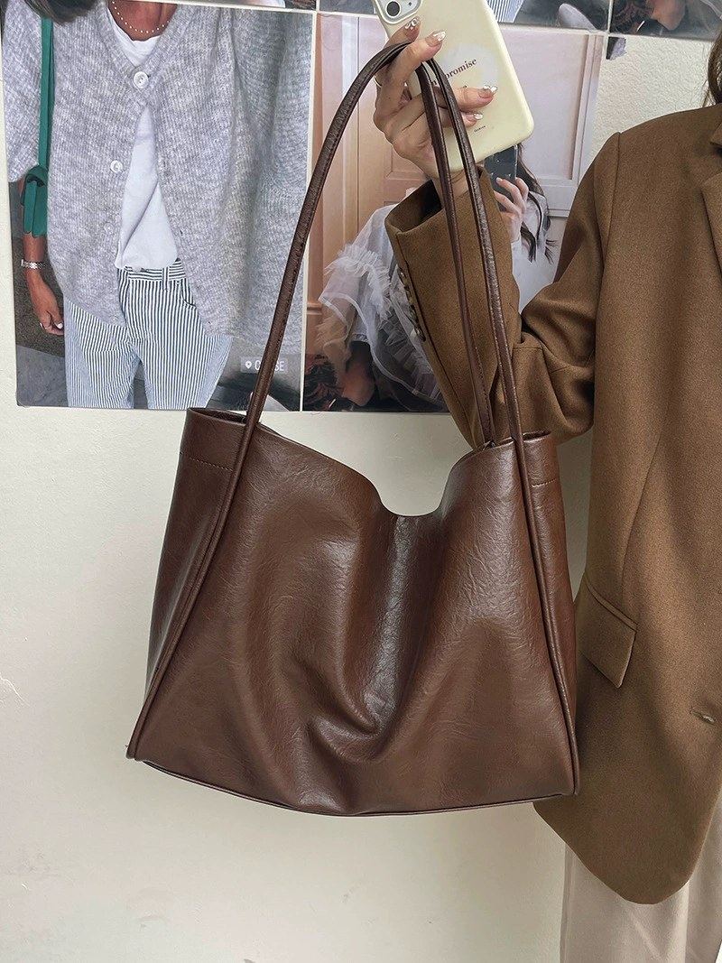 PU Leather Shoulder Bag view 3