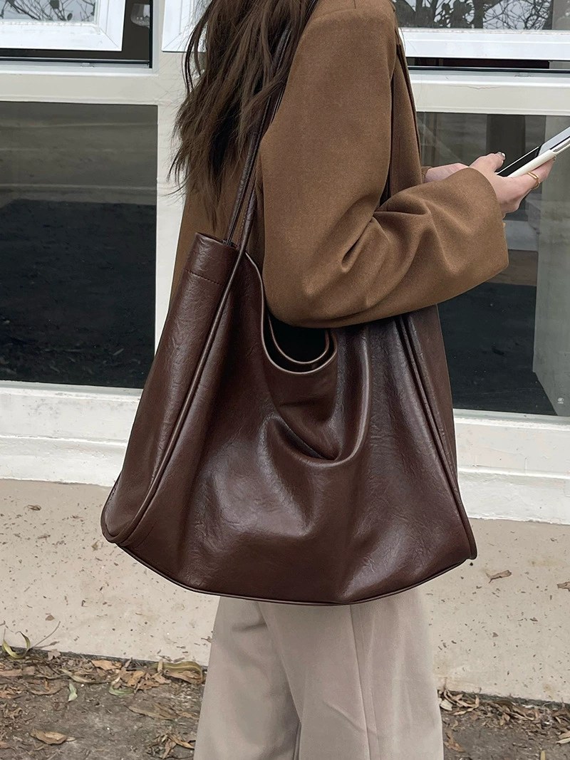 PU Leather Shoulder Bag view 5