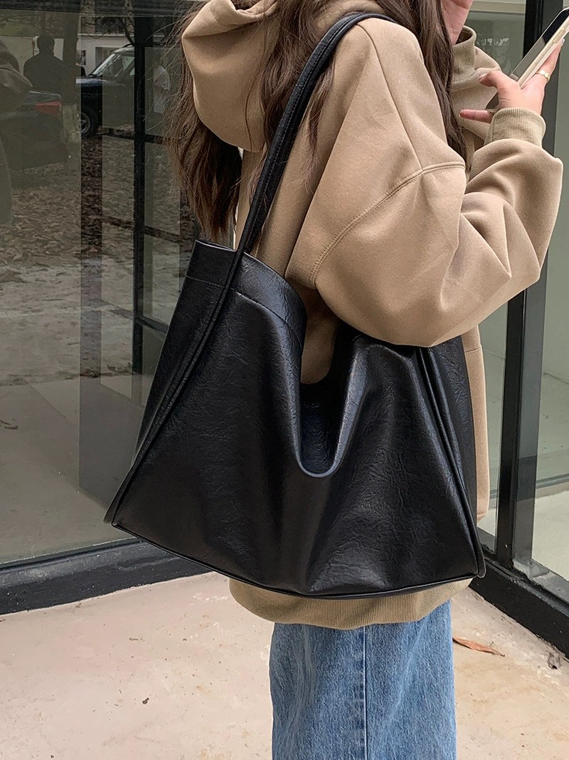 PU Leather Shoulder Bag view 3
