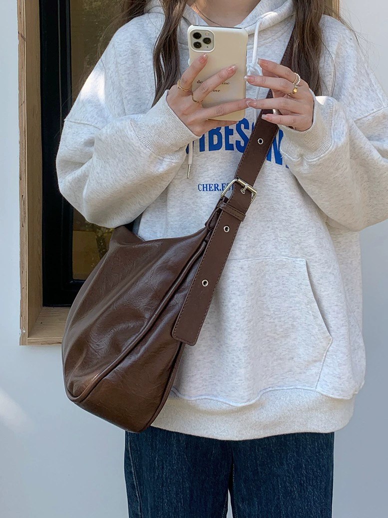 PU Leather Shoulder Bag view 2