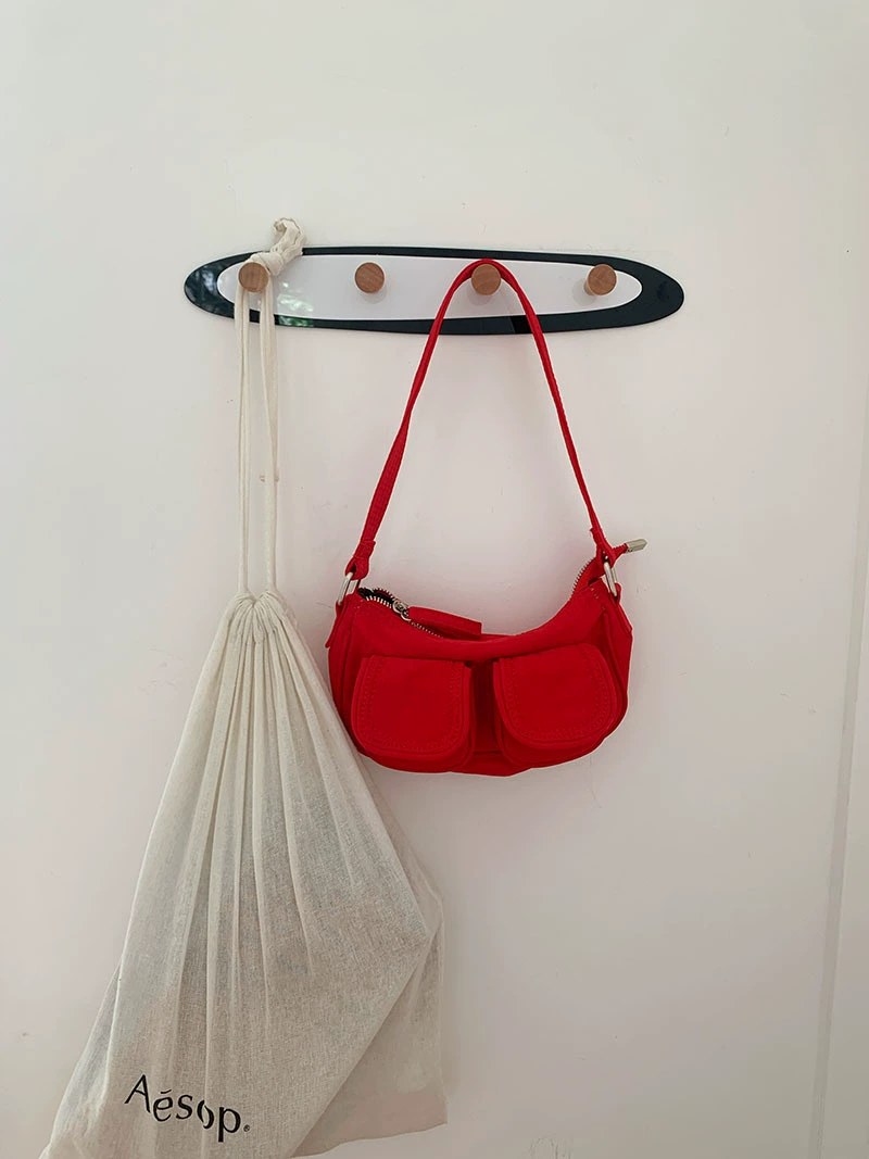 Nylon Shoulder Bag view 4