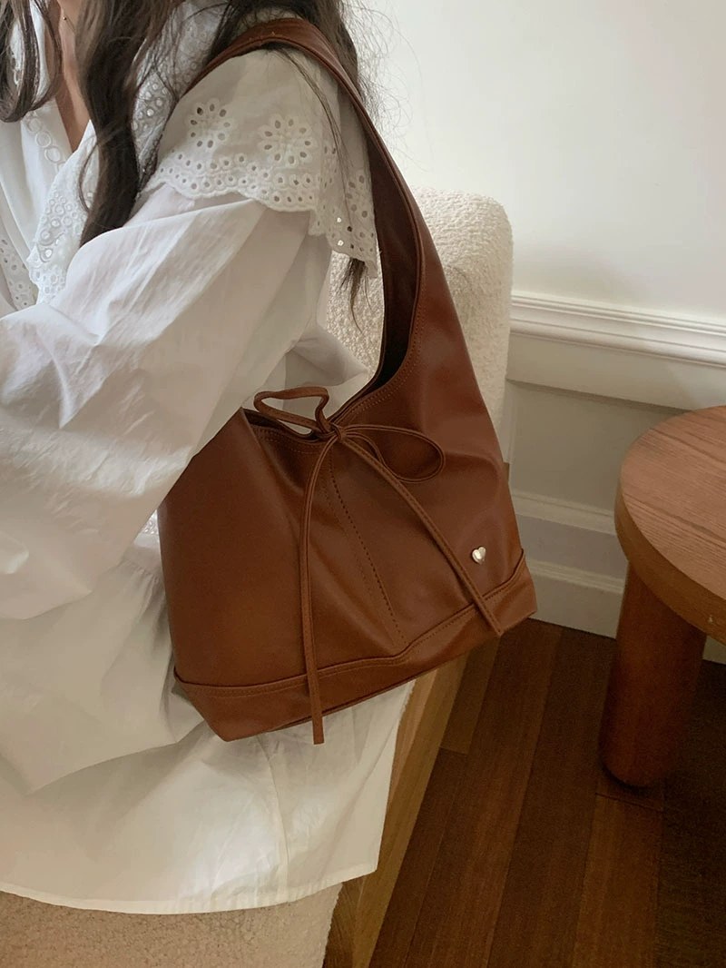 PU Leather Shoulder Bag view 5