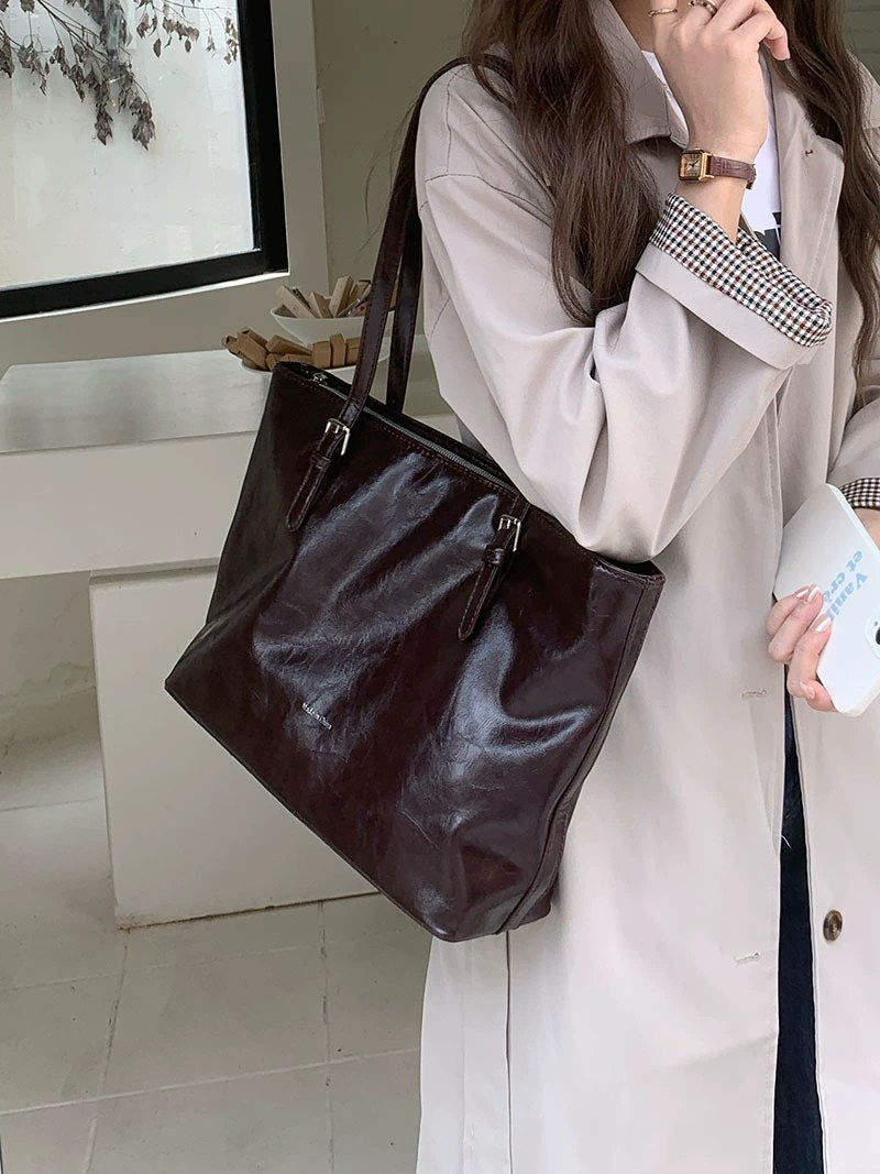 PU Leather Shoulder Bag view 4