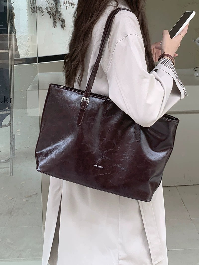 PU Leather Shoulder Bag view 5