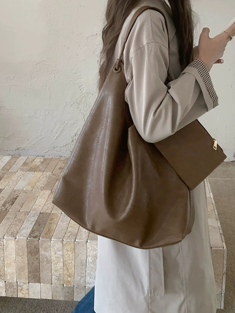PU Leather Shoulder Bag view 2