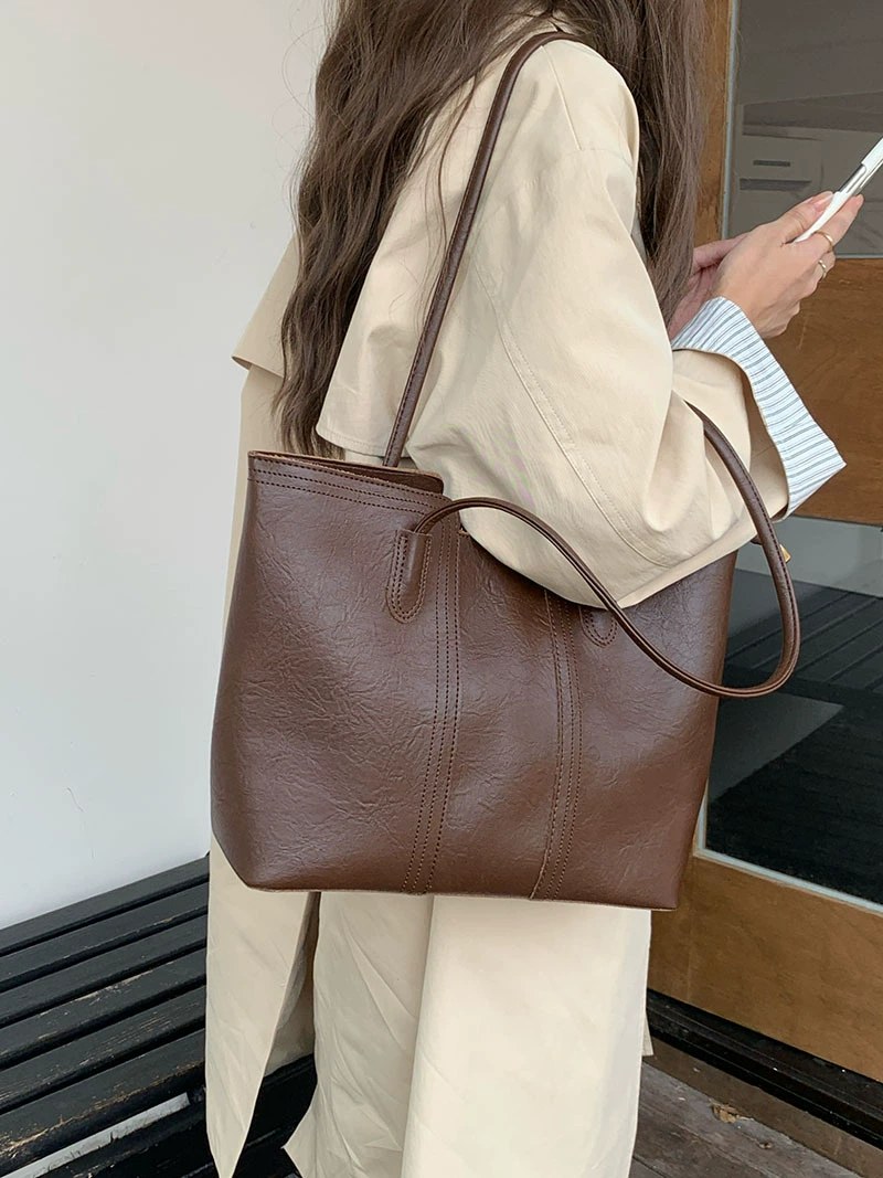 PU Leather Shoulder Bag view 4