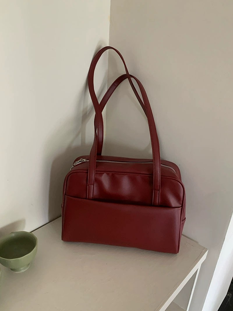 PU Leather Shoulder Bag view 4