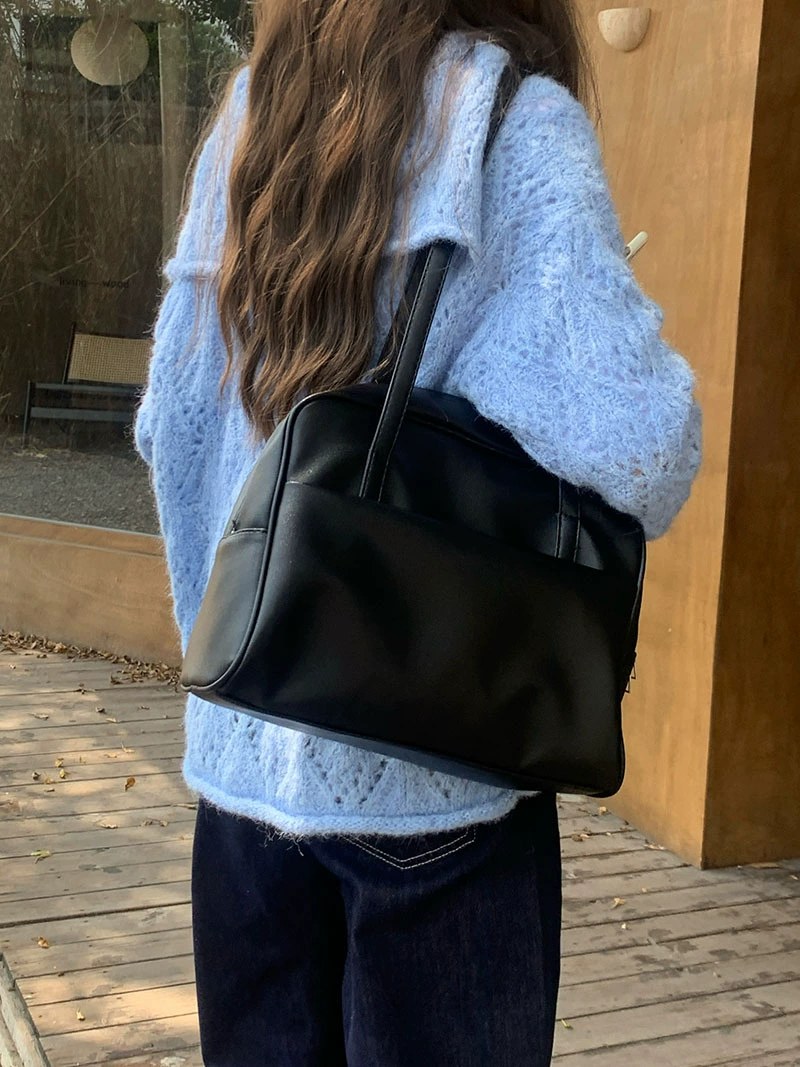 PU Leather Shoulder Bag view 5