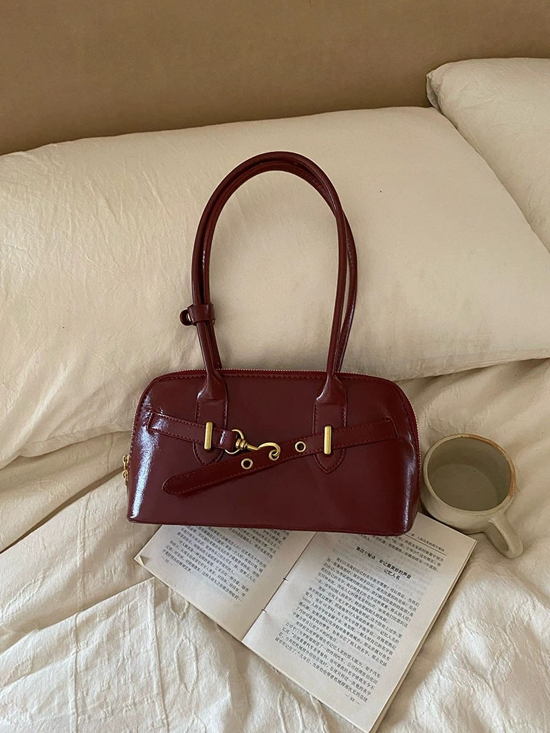 PU Leather Shoulder Bag view 4