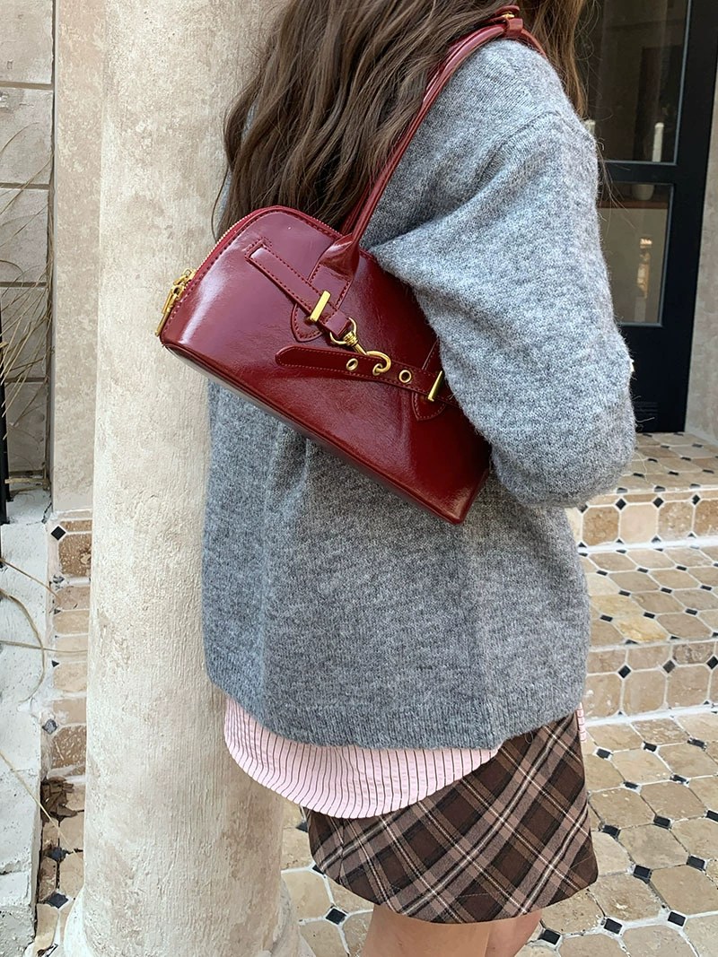 PU Leather Shoulder Bag view 2