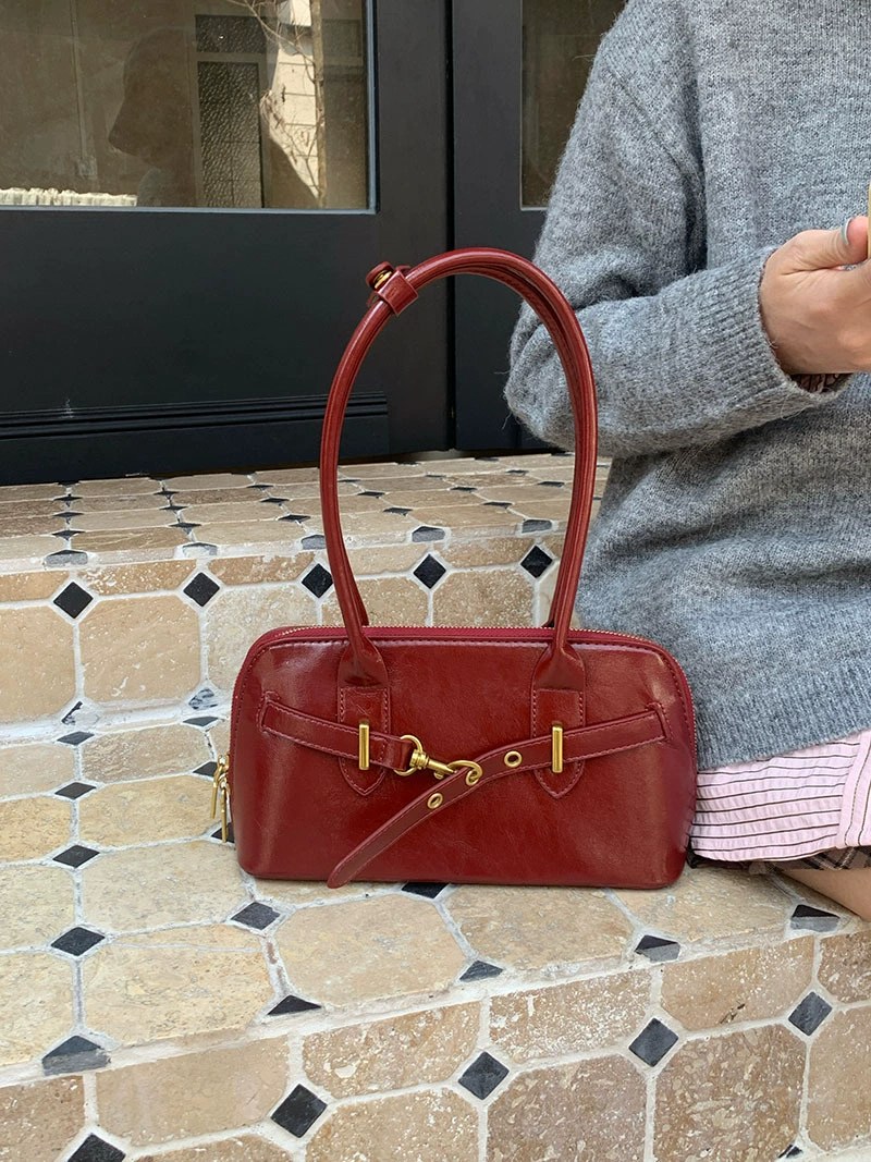 PU Leather Shoulder Bag view 3