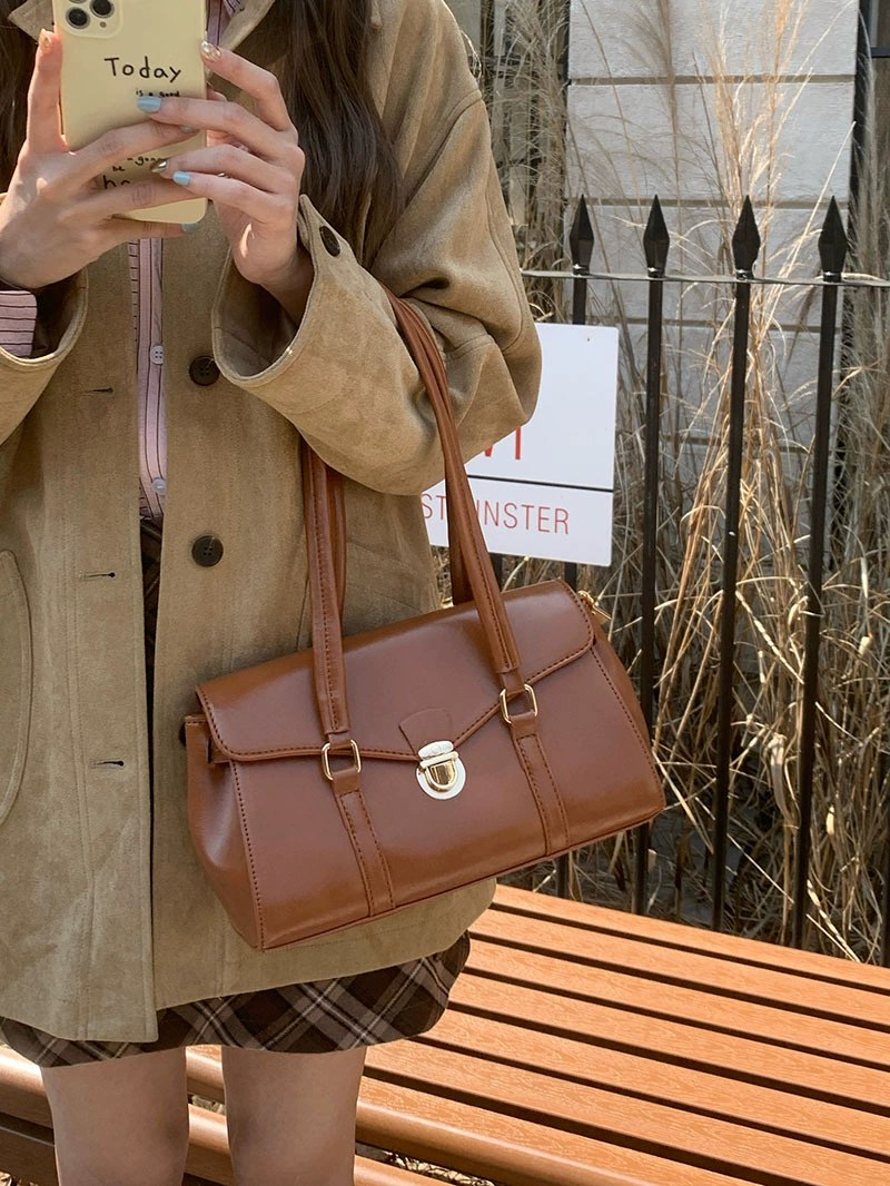 PU Leather Shoulder Bag view 4