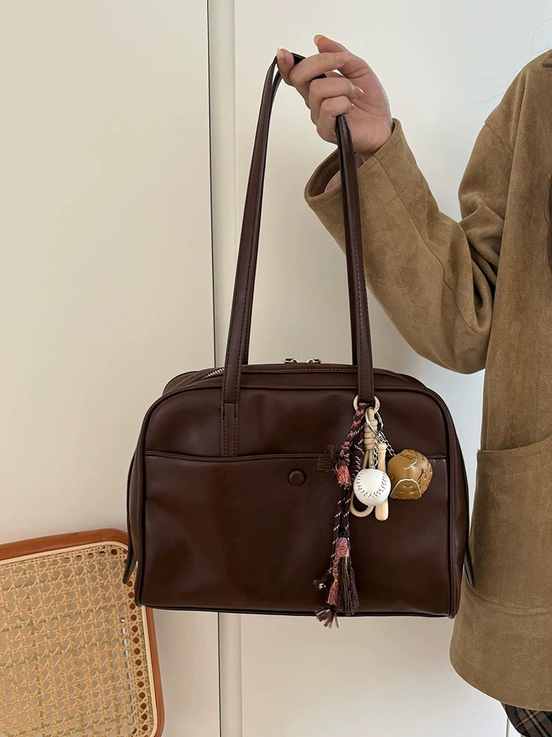 PU Leather Shoulder Bag view 2