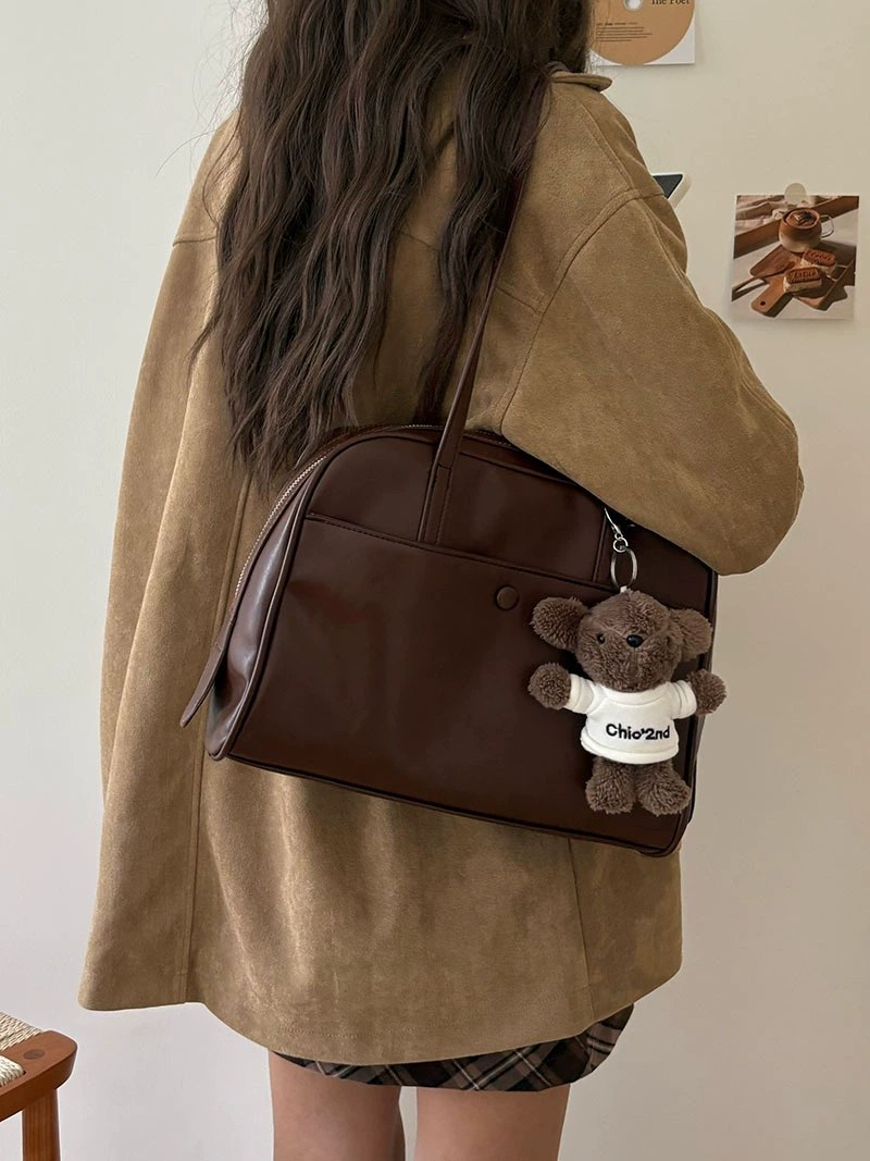 PU Leather Shoulder Bag view 4