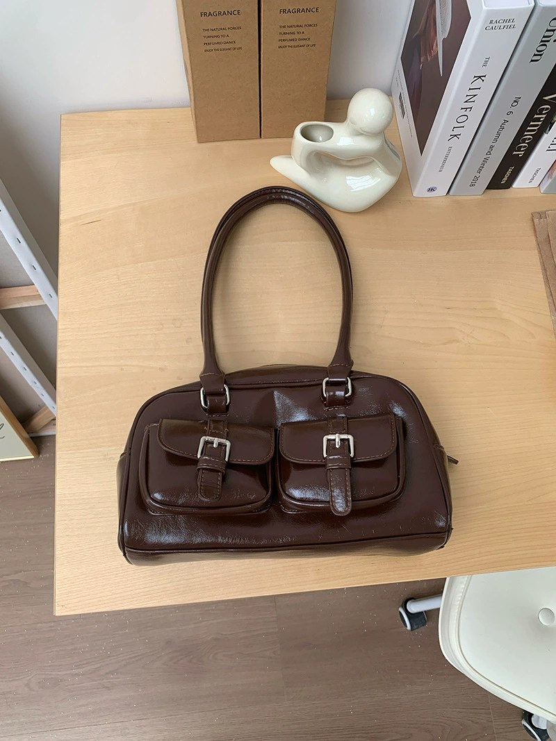 PU Leather Shoulder Bag view 2