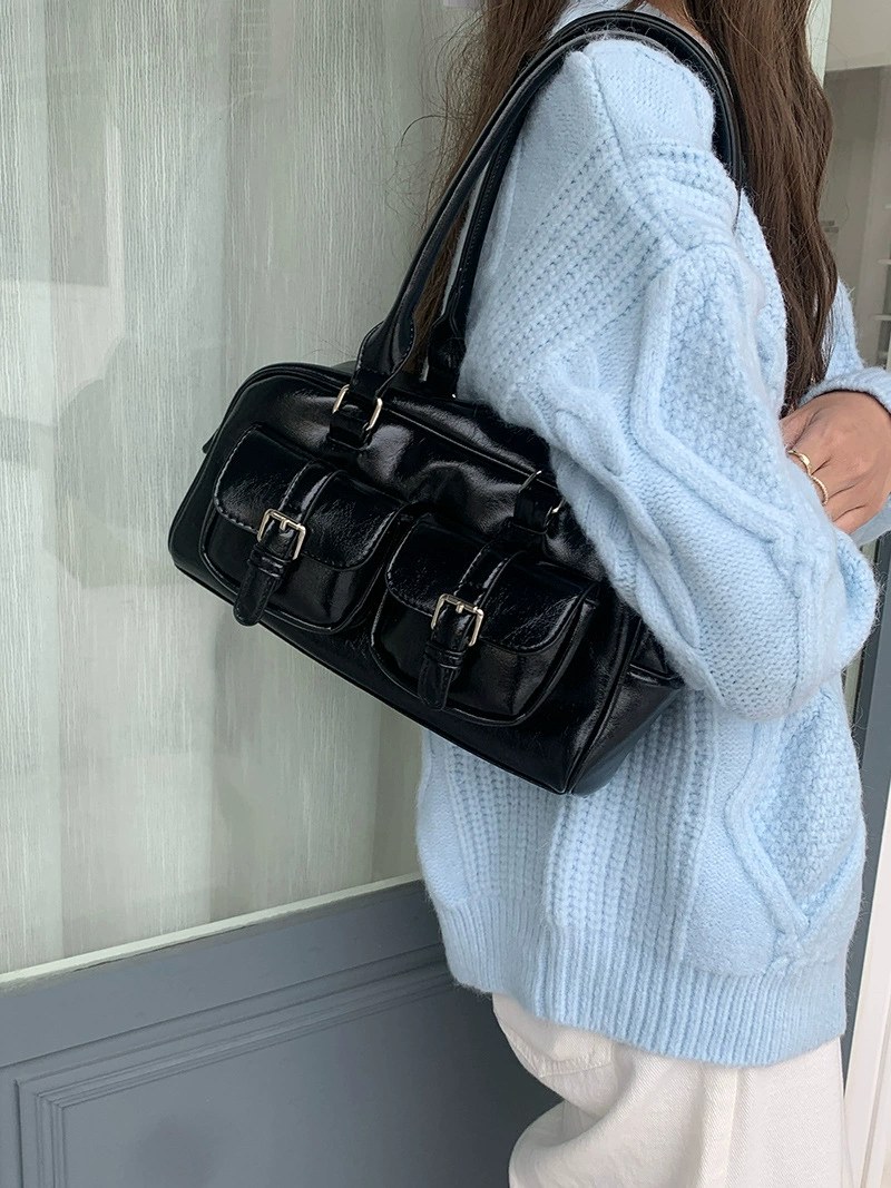 PU Leather Shoulder Bag view 5
