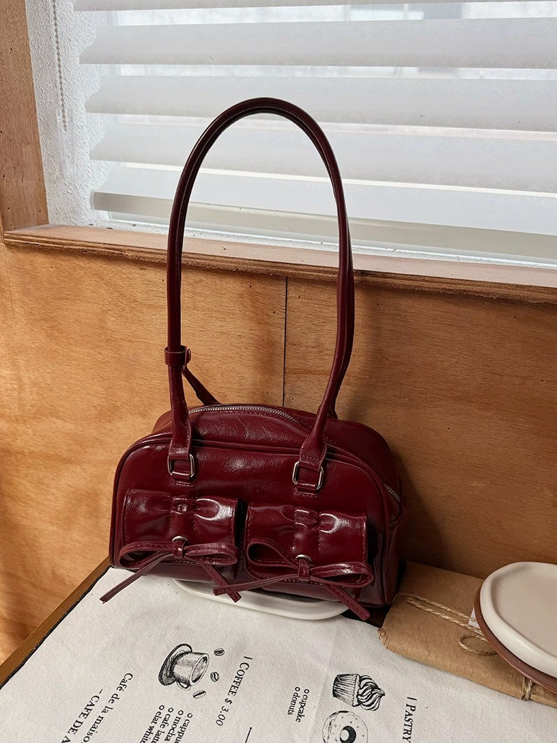 PU Leather Shoulder Bag view 5