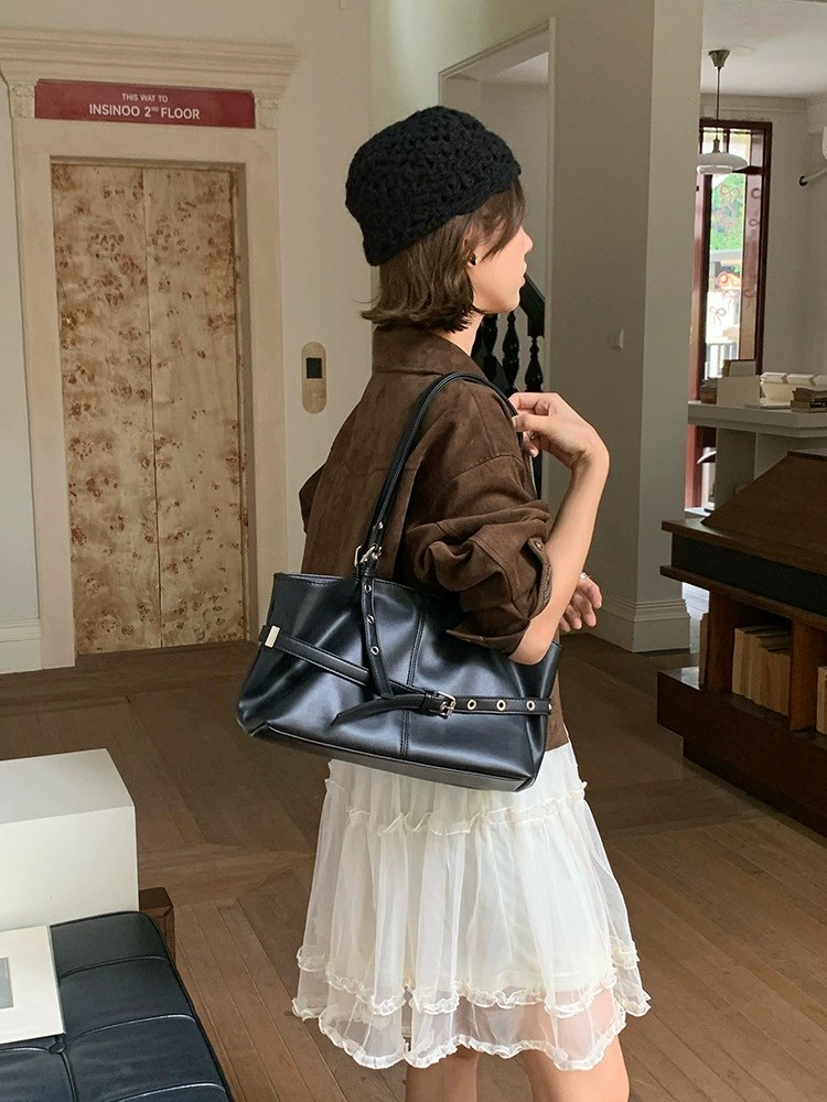 PU Leather Shoulder Bag view 2