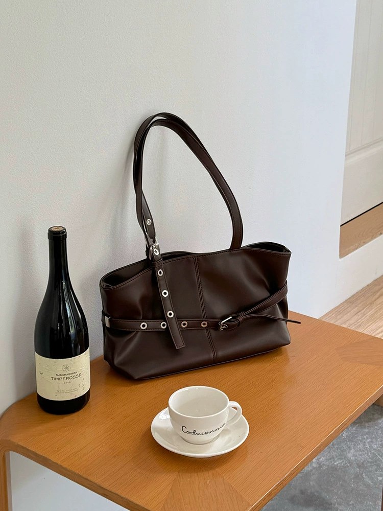 PU Leather Shoulder Bag view 3