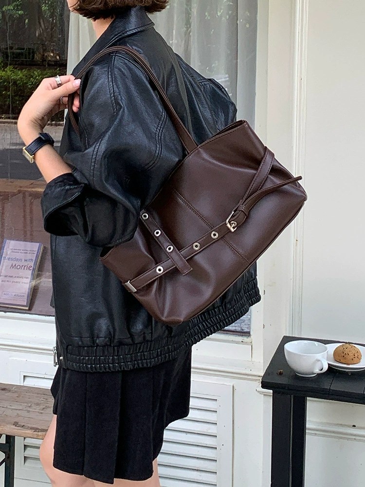 PU Leather Shoulder Bag view 4