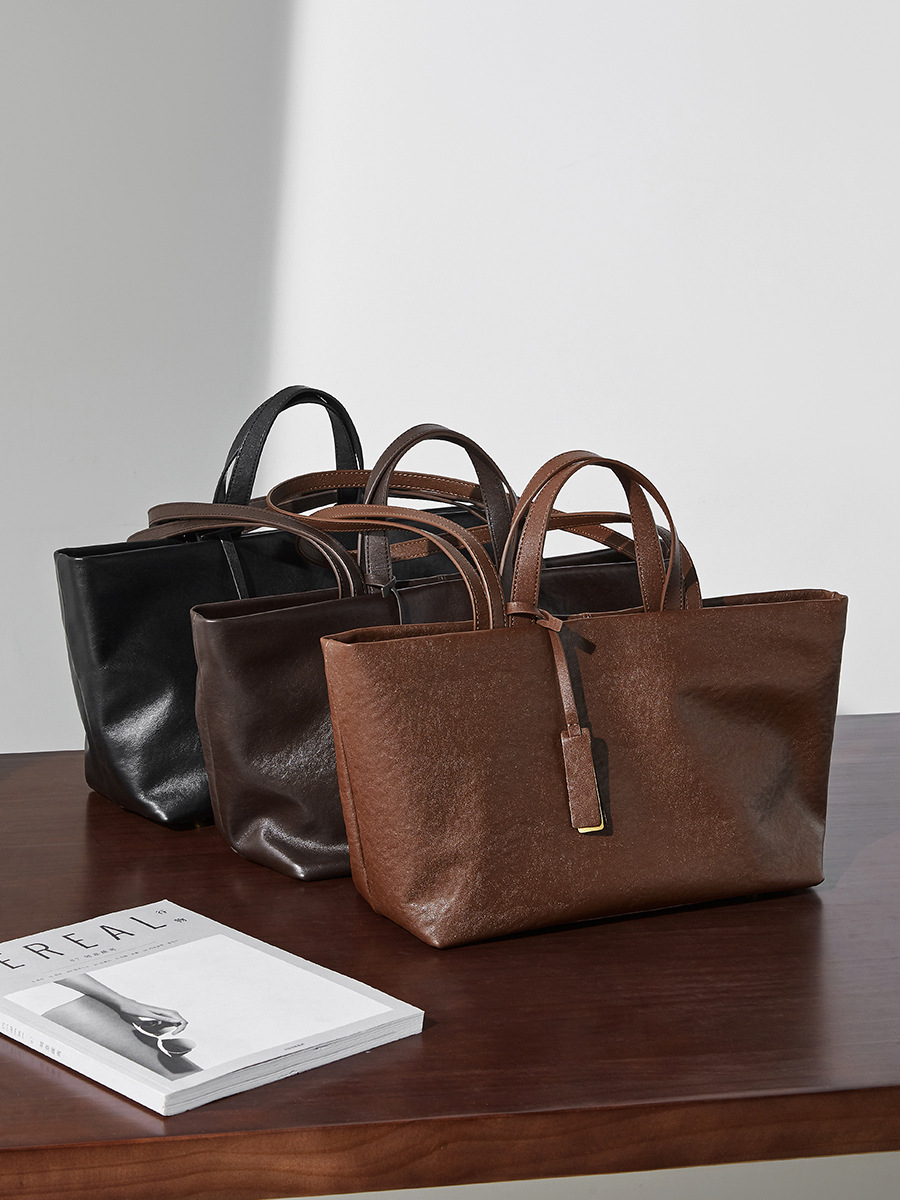Saffiano Structured Tote — Office Edition view 3