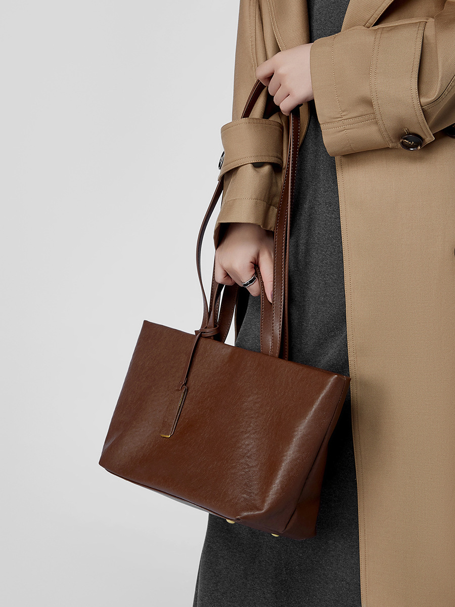Saffiano Structured Tote — Office Edition view 5
