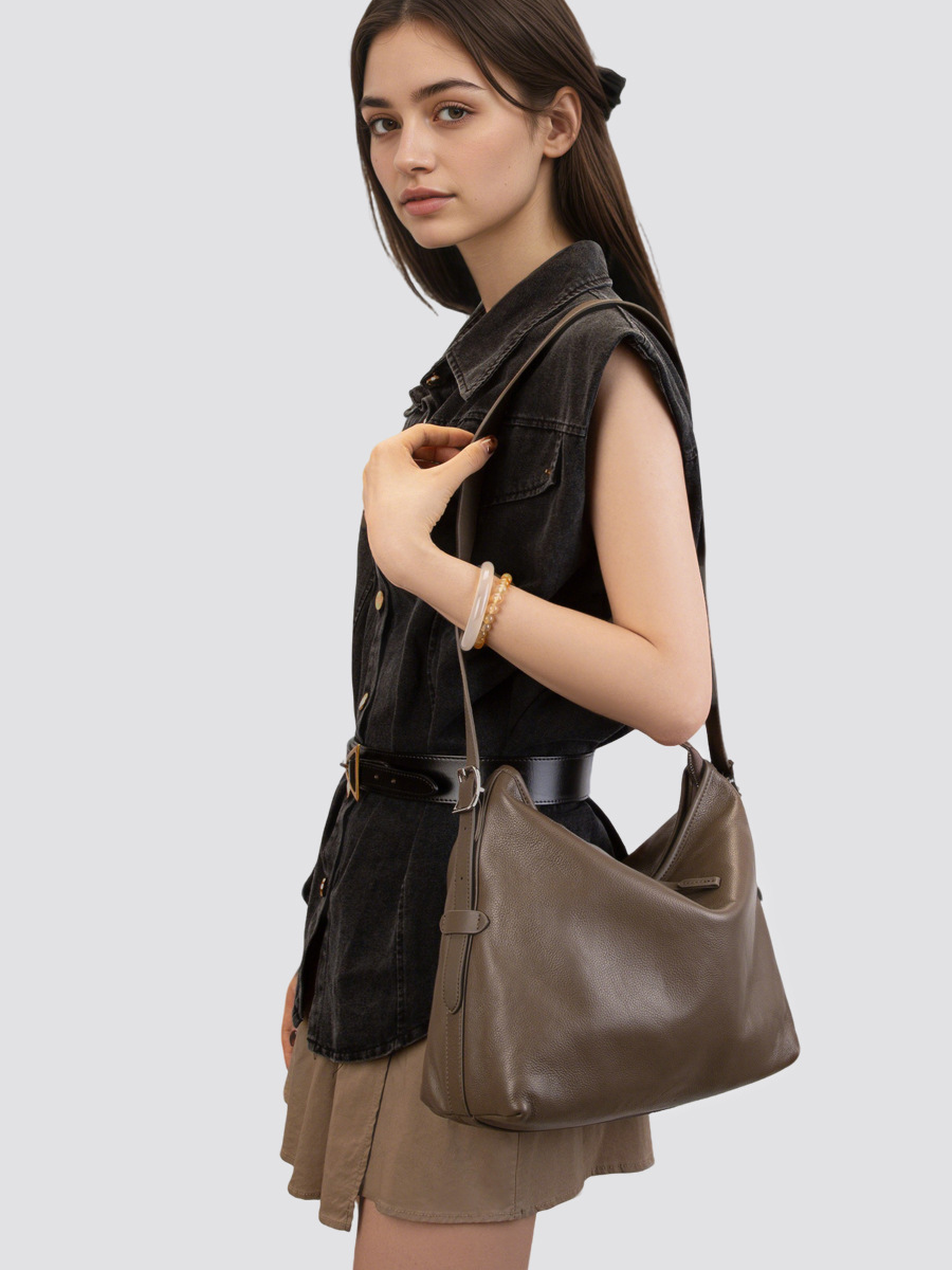 Mini Top-Handle Tote — Date Carry view 5