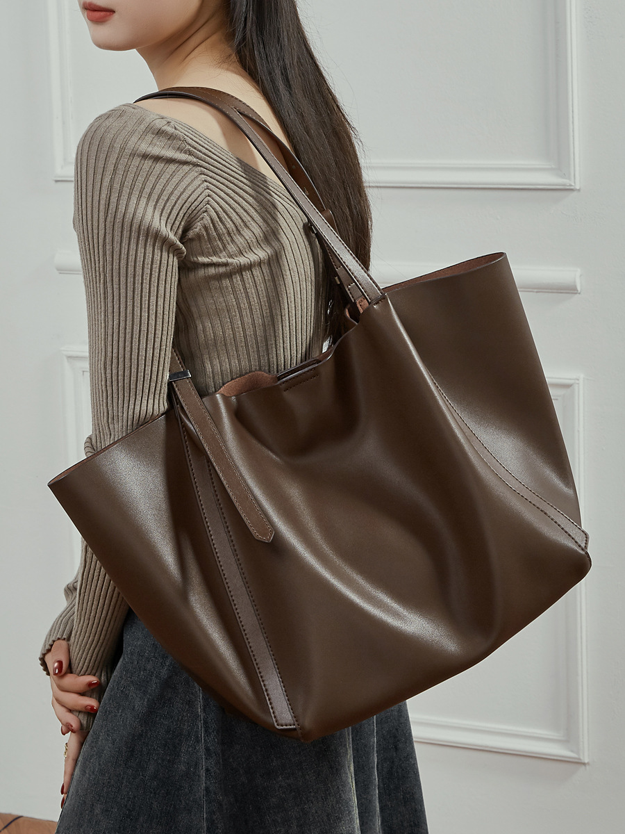 Croc-Embossed Tote — Vegan Luxury view 4