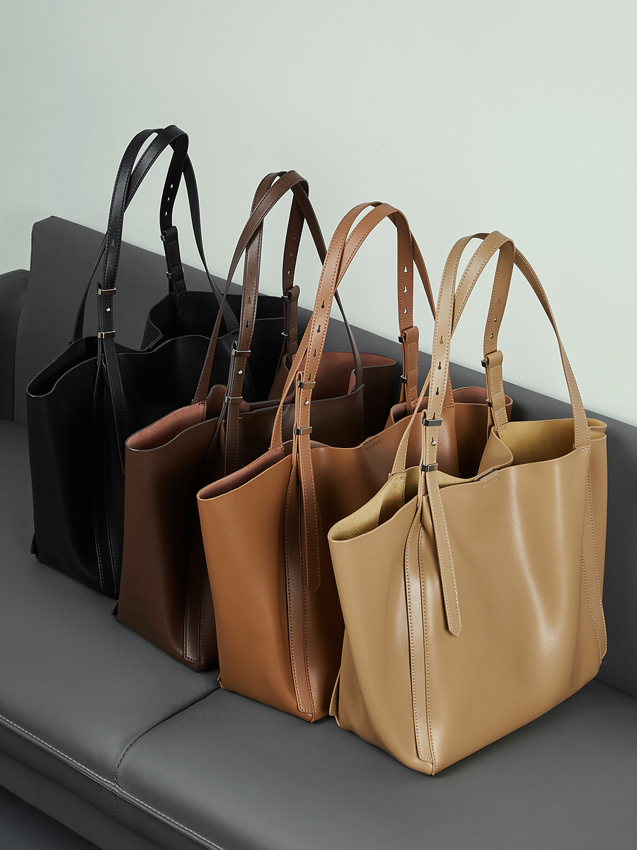 Croc-Embossed Tote — Vegan Luxury view 5